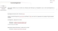 Desktop Screenshot of kunstradreglement.com